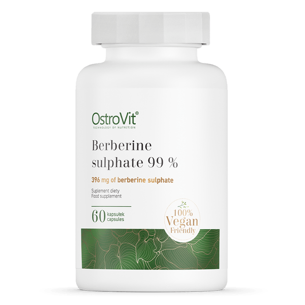 12 x OstroVit Berberinesulfaat 99% VEGE 60 Capsules