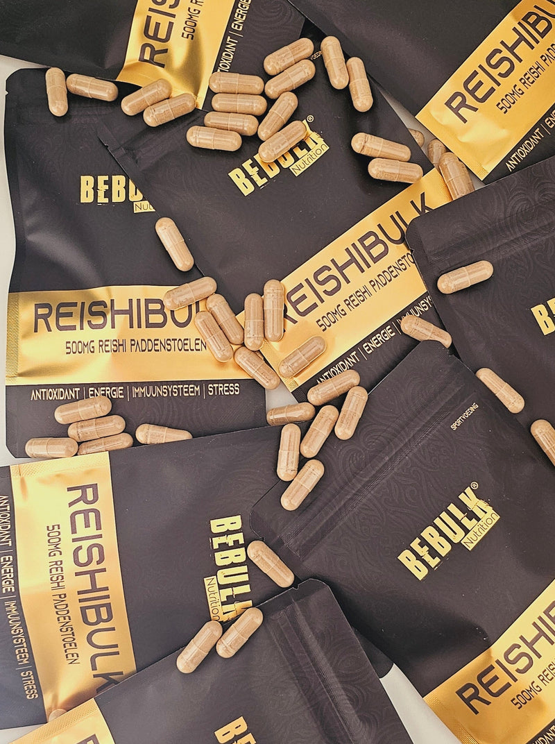 ReishiBulk - Reishi 500mg - Vegan - BeBulk Nutrition