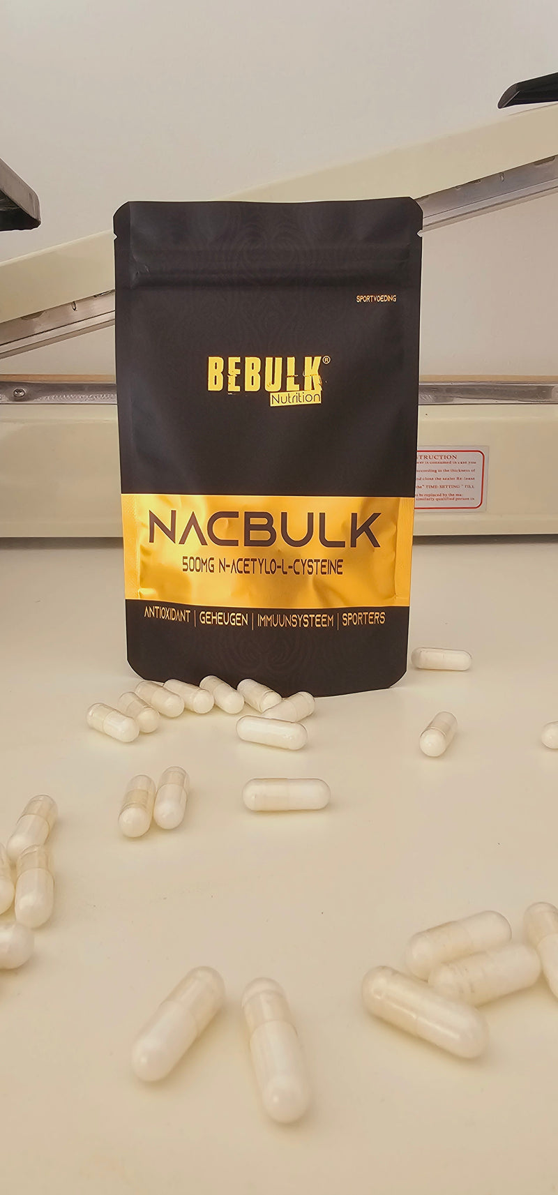 NacBulk - NAC 500 mg - Vegan - BeBulk Nutrition (Zwiebel) 