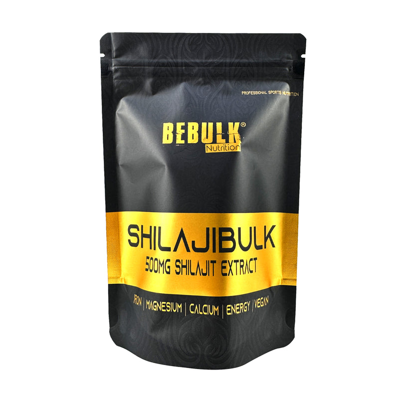 ShilajiBulk – Shilajit 500 mg – Vegan – BeBulk Nutrition 