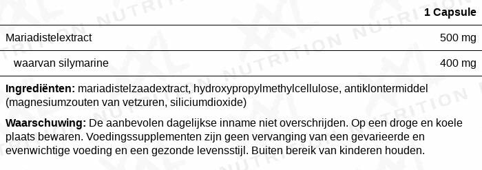 Mariendistel 700mg - VEGAN - 90 Kapseln - OstroVit