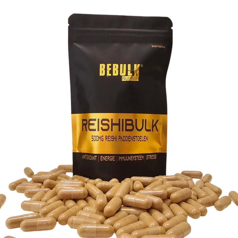 ReishiBulk – Reishi 500 mg – Vegan – BeBulk Nutrition 