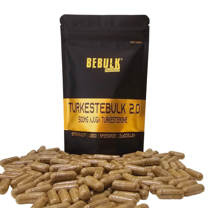 TurkesteBulk 5.0 – Turkesteron 100 mg 50 % – BeBulk Nutrition 