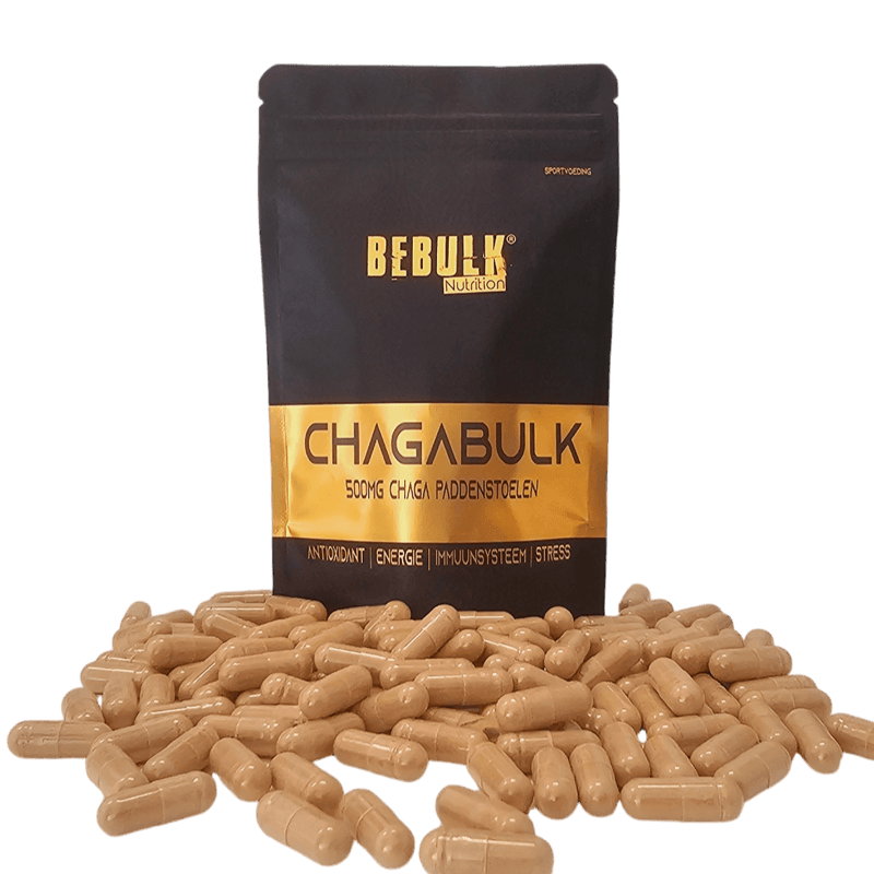 ChagaBulk – Chaga 500 mg – Vegan – BeBulk Nutrition 