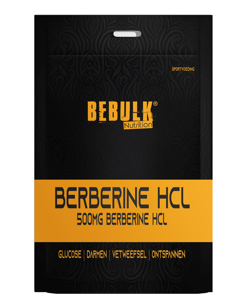 Berberine HCL 98% 500mg - Vegan - BeBulk Nutrition