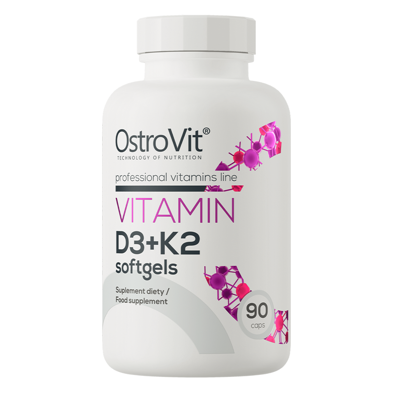 Vitamin D3 2000 IE + K2 100 µg - 90 Tabletten OstroVit