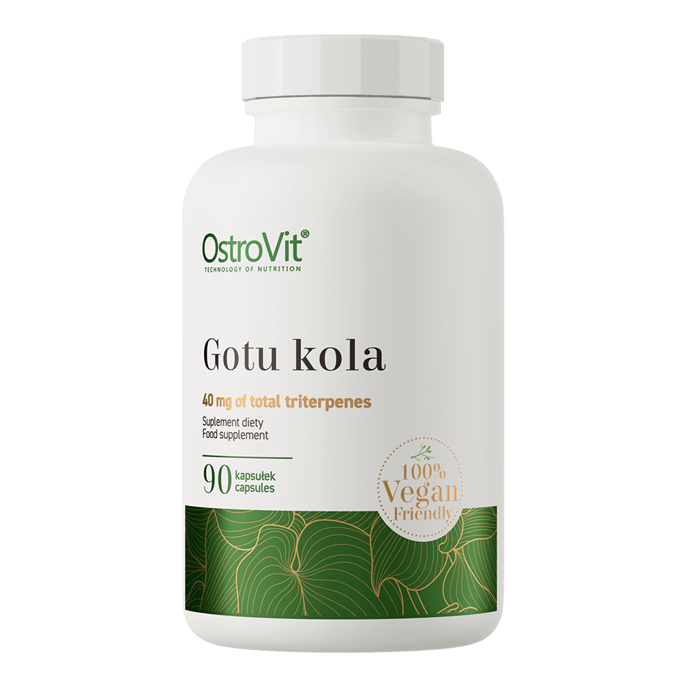 Gotu Kola - Vegan - 90 Capsules OstroVit