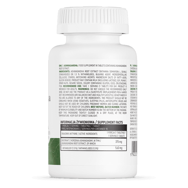 9 x OstroVit Ashwagandha 200 tabletten