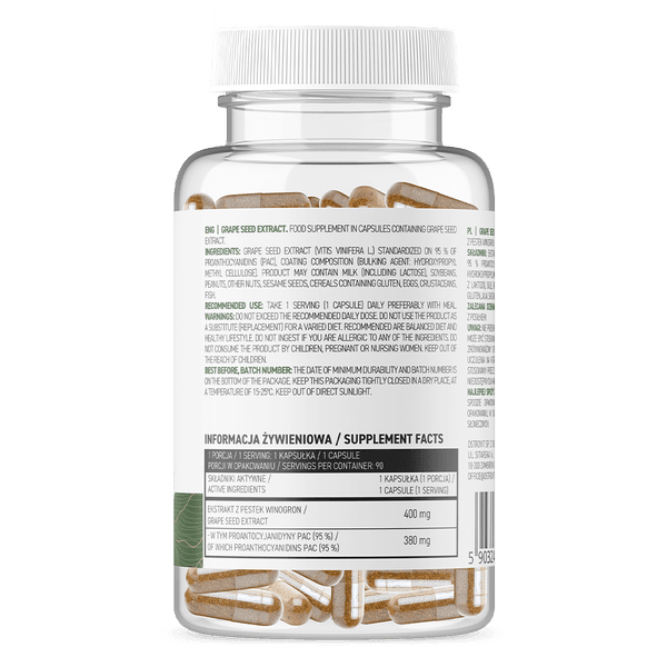 OstroVit Druivenpitextract VEGE 90 capsules