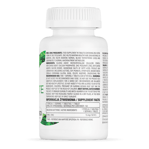 OstroVit Zinkpicolinaat 150 tabletten